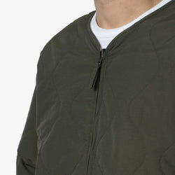 thumbnail Stan Ray Quilted Liner Jacket, Olive, Detail Shot 2