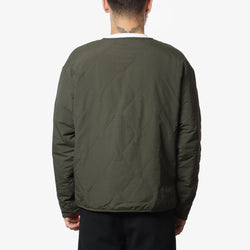 thumbnail Stan Ray Quilted Liner Jacket, Olive, Detail Shot 4