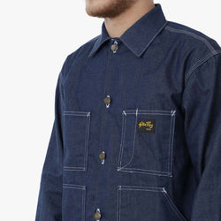 thumbnail Stan Ray Shop Jacket, Washed Chambray, Detail Shot 2