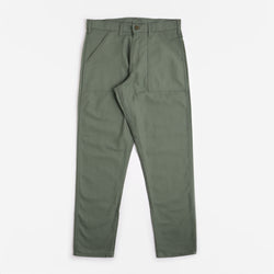 thumbnail Stan Ray Slim Fit 4 Pocket Fatigue Pant - 1300 series, Olive Sateen, Detail Shot 2