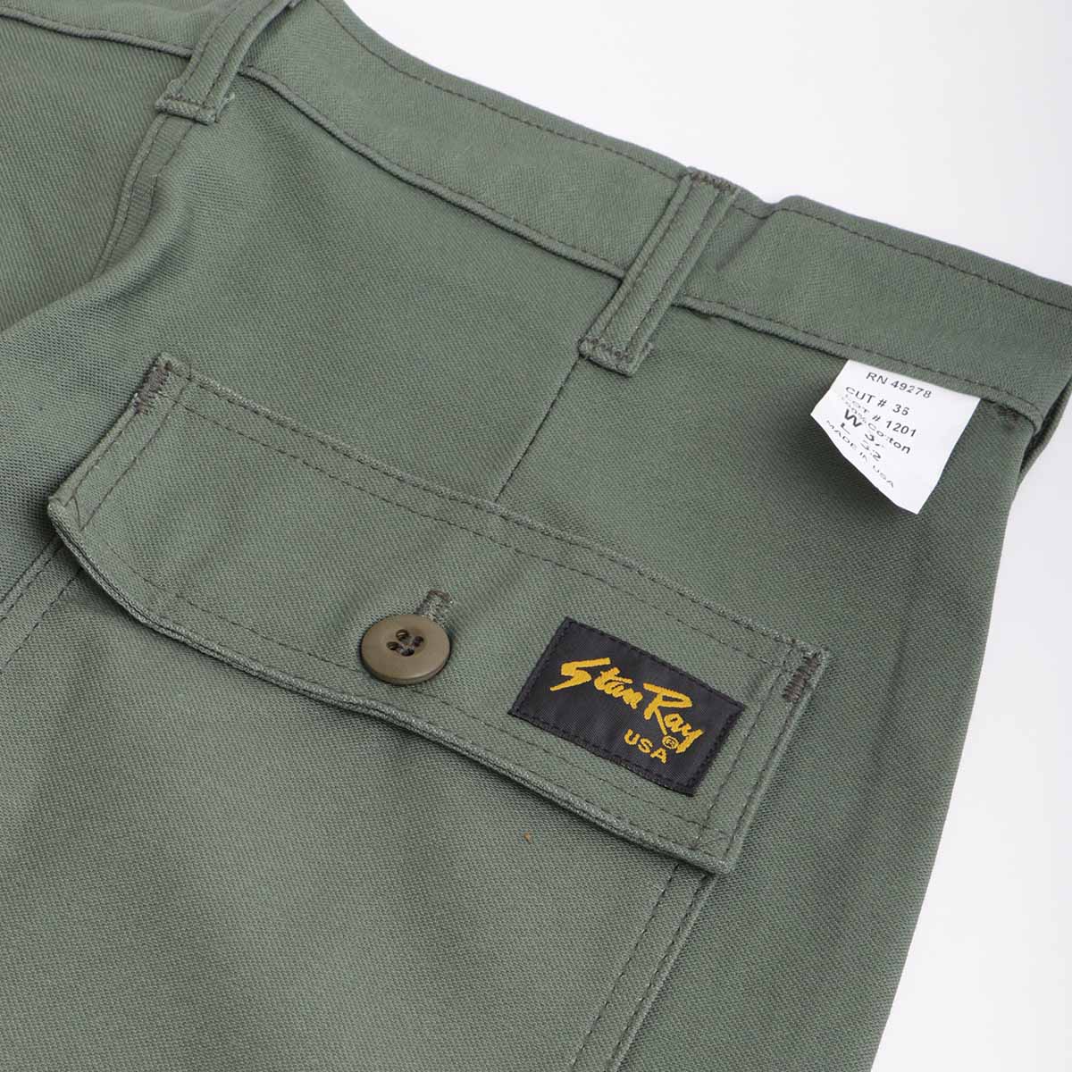 Stan Ray Slim Fit 4 Pocket Fatigue Pant - 1300 Series - Olive
