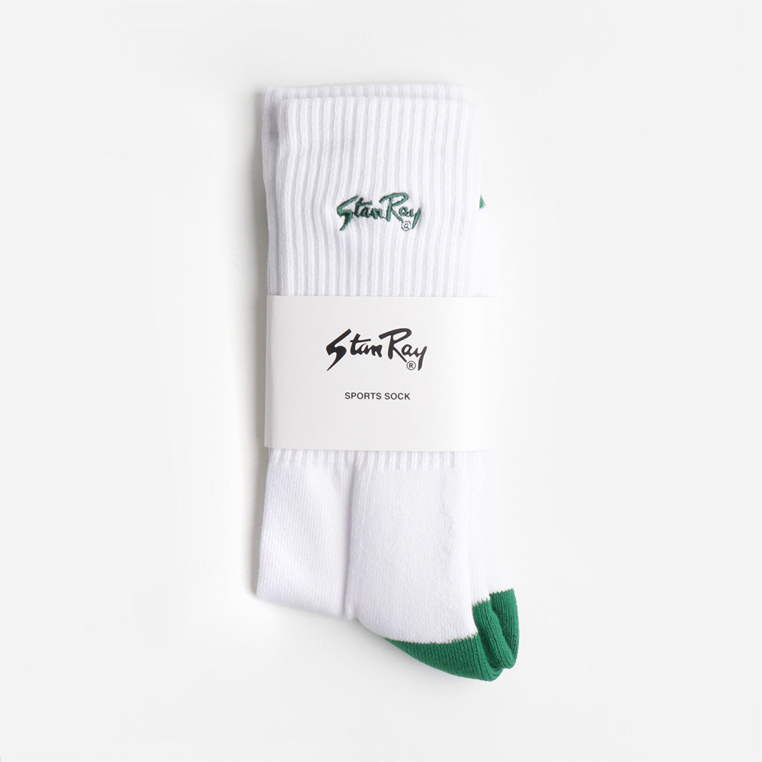 Stan Ray Sports Socks, White, Detail Shot 2