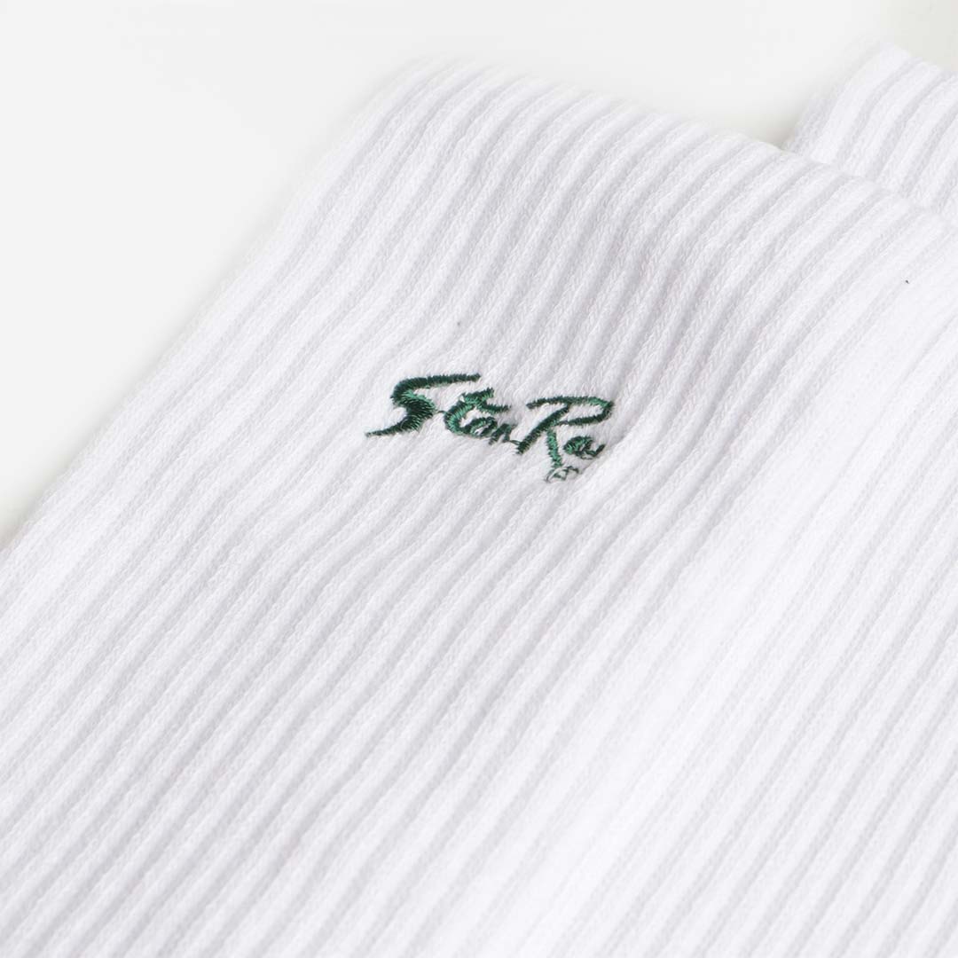 Stan Ray Sports Socks, White, Detail Shot 3