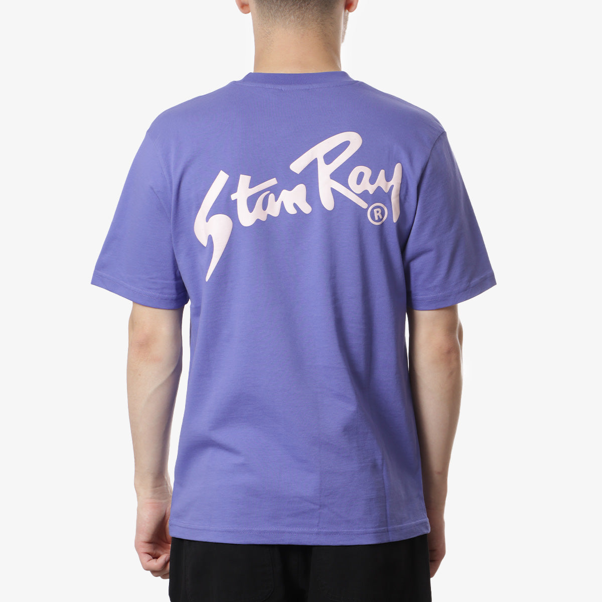 main Stan Ray Stan T-Shirt, Blue Iris, Detail Shot 1