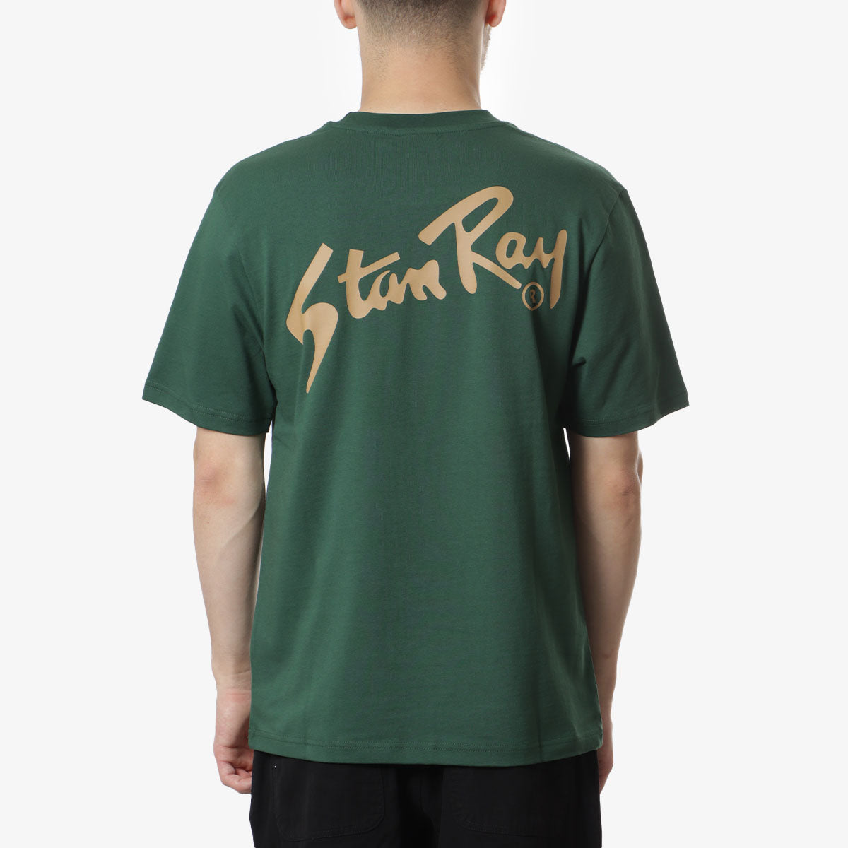 main Stan Ray Stan T-Shirt, Racing Green, Detail Shot 1