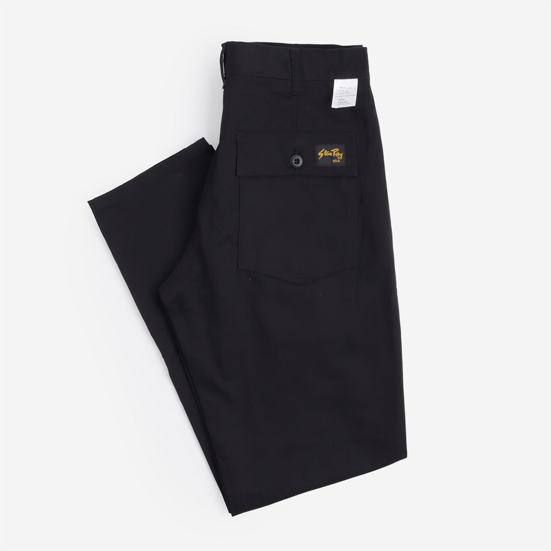 main Stan Ray Taper Fit Fatigue Pant - 1200 Series, Black Twill, Detail Shot 5