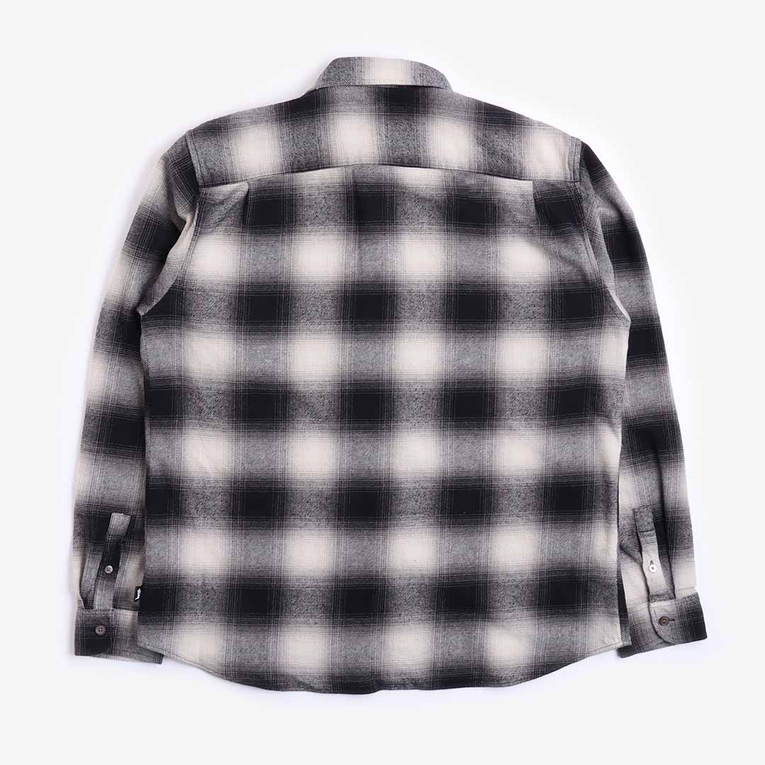 Stussy Bay Plaid Shirt - Charcoal – Urban Industry