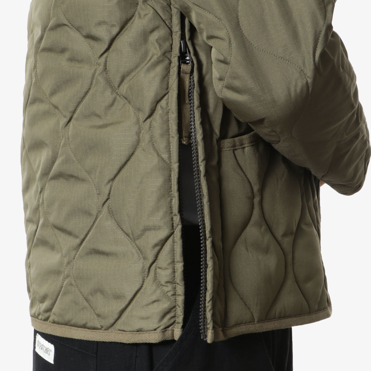 Taion Military W-Zip V Neck Down Jacket