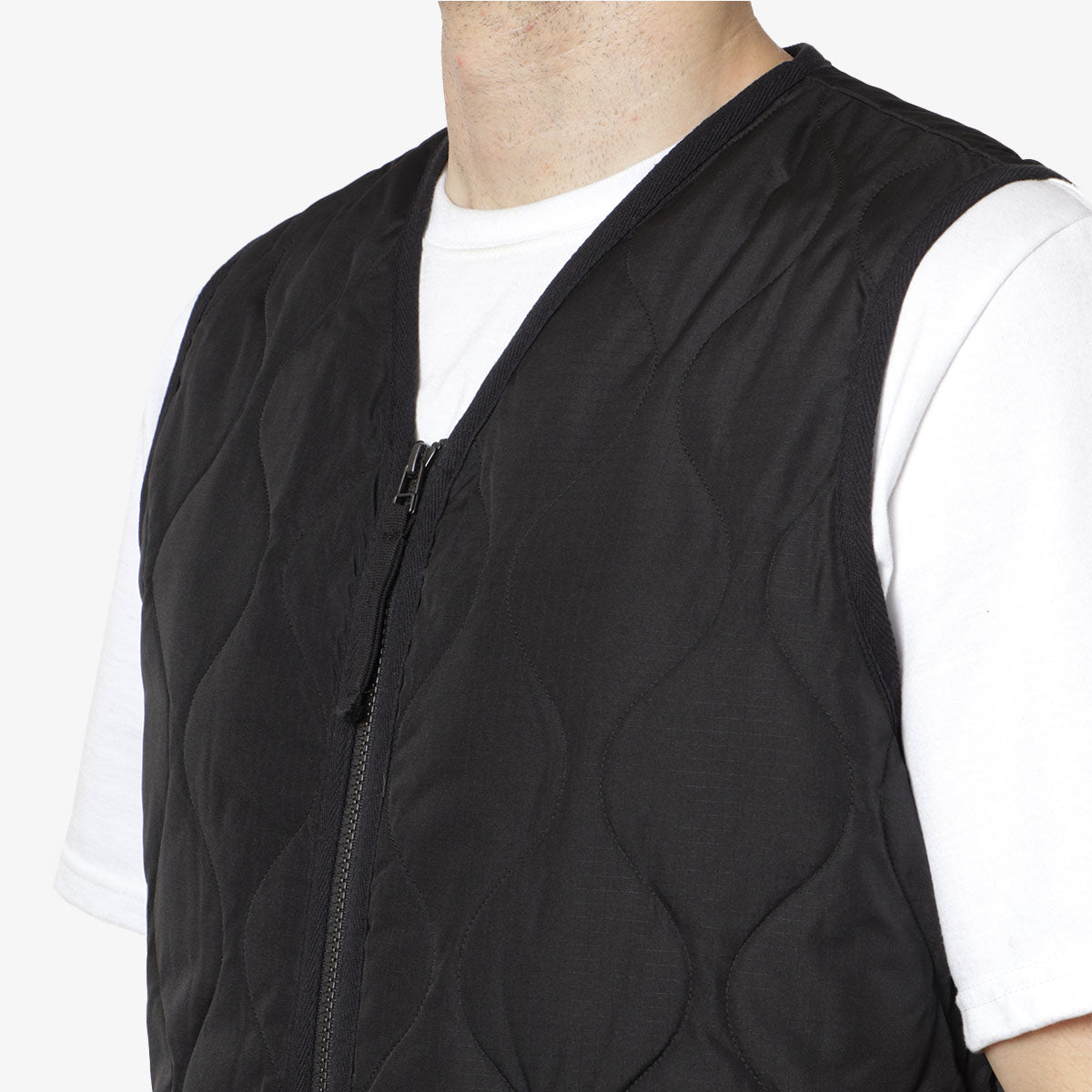 Taion Military Zip V Neck Down Vest