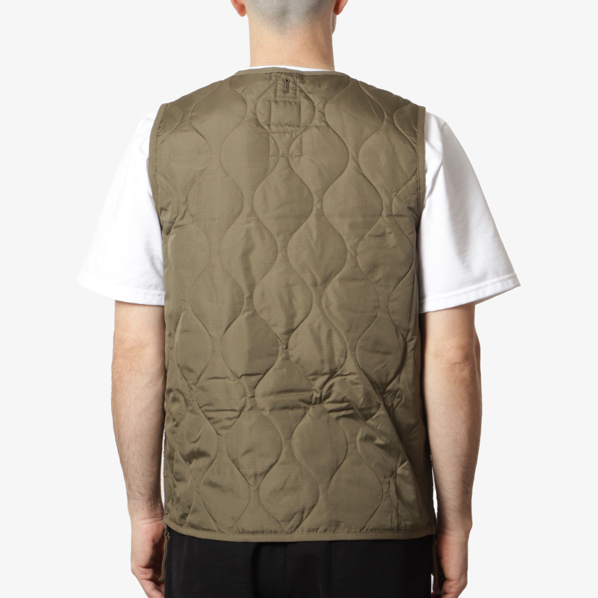 Taion Military Zip V Neck Down Vest