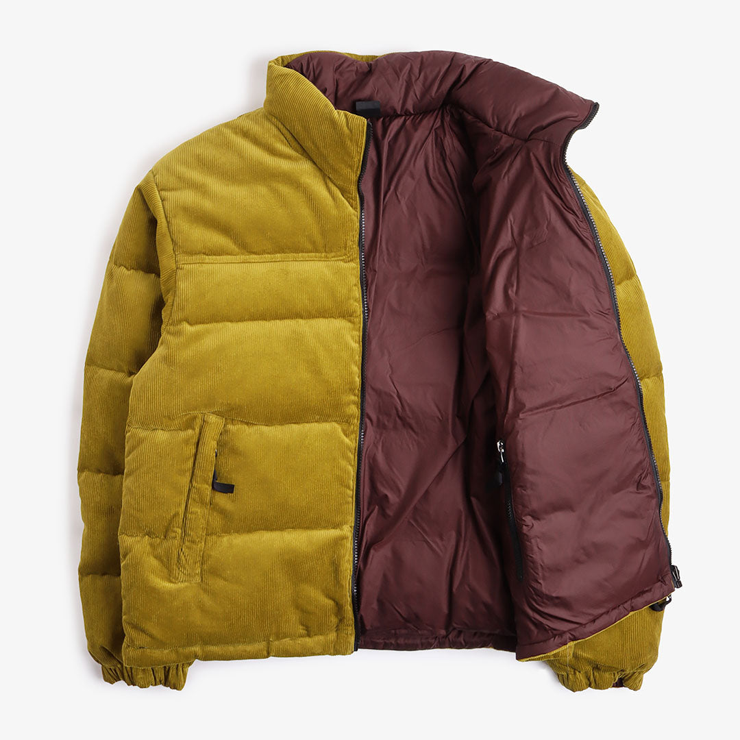 The North Face Red & Brown Puffer Jacket MENS | We Vintage