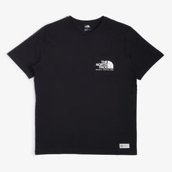 thumbnail The North Face Berkeley California Pocket T-Shirt, TNF Black, Detail Shot 1