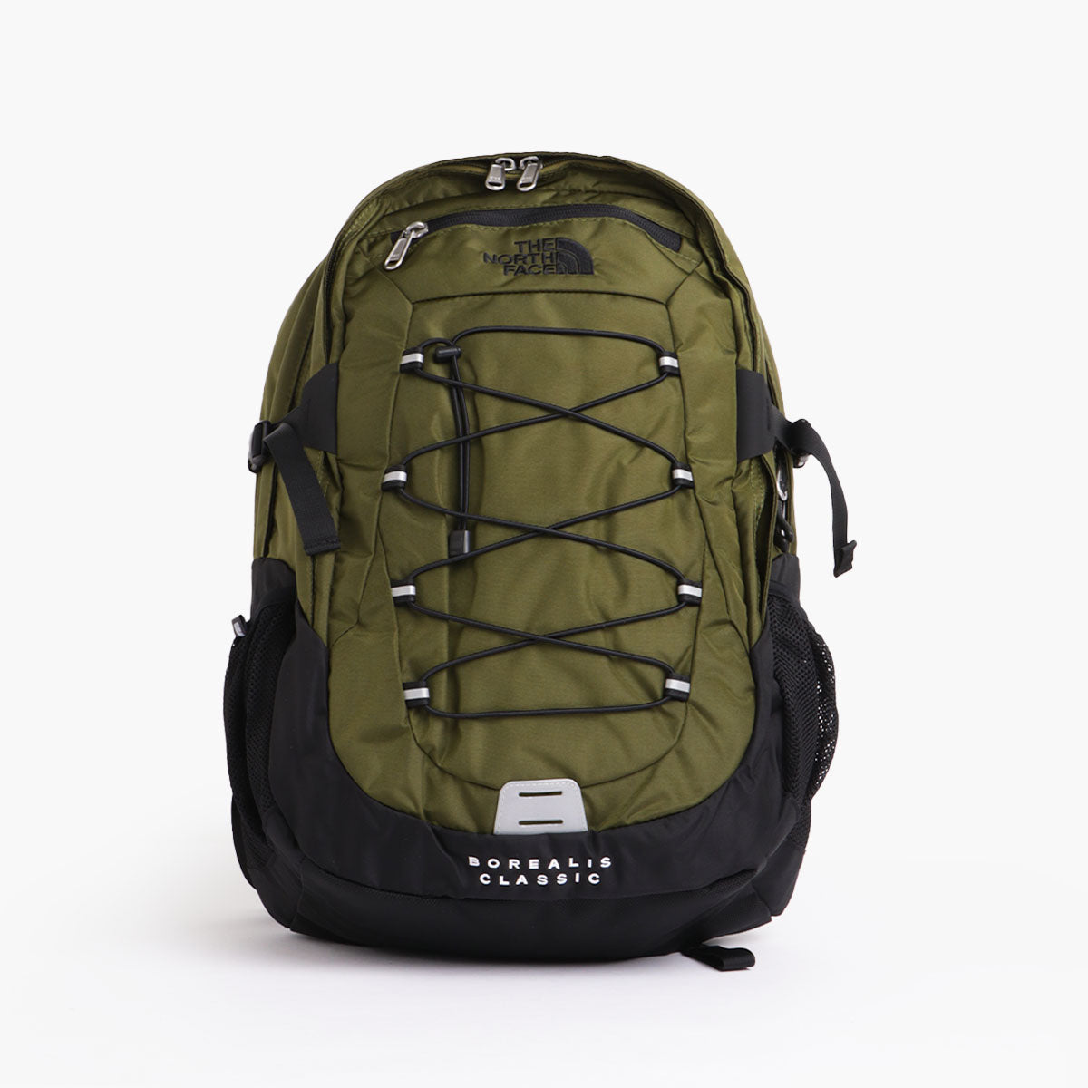 main The North Face Borealis Classic Backpack, Forest Olive, Detail Shot 1