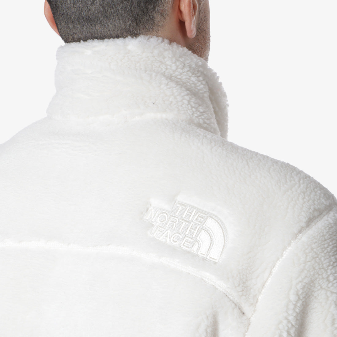 The North Face Denali X Jacket, White Dune, Detail Shot 5