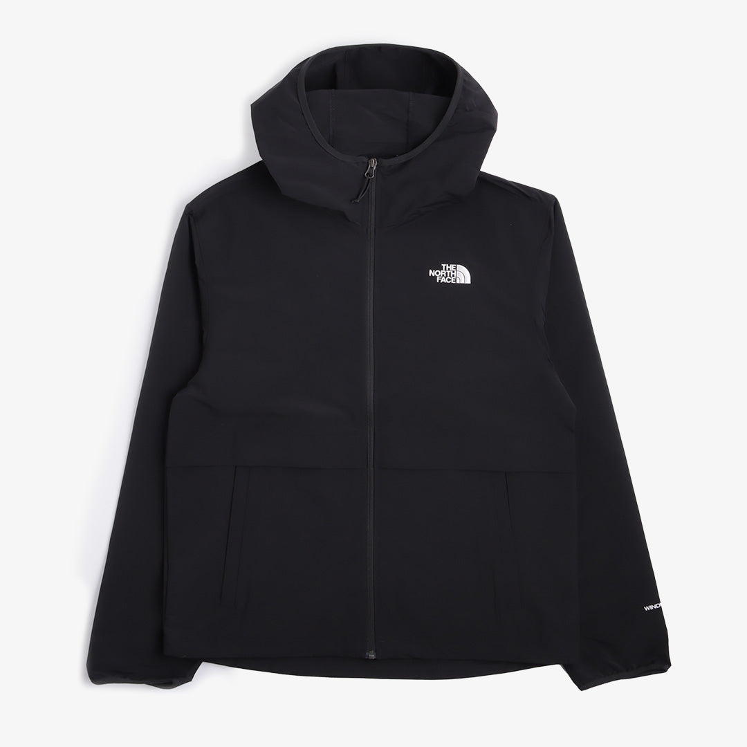 The North Face Easy Wind Hooded Full Zip Jacket - TNF Black