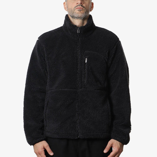 The North Face Extreme Pile Full Zip Jacket, TNF Black, Detail Shot 1