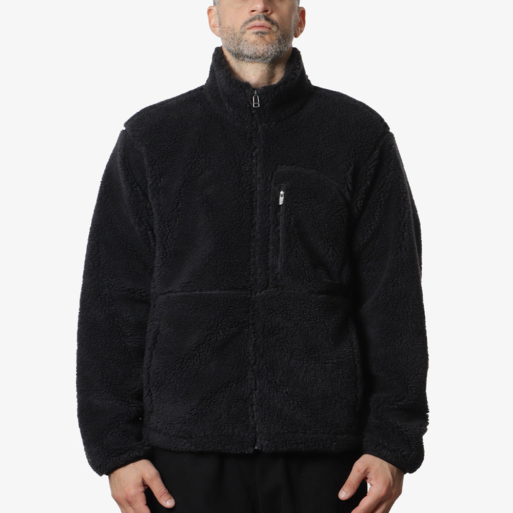 main The North Face Extreme Pile Full Zip Jacket, TNF Black, Detail Shot 1