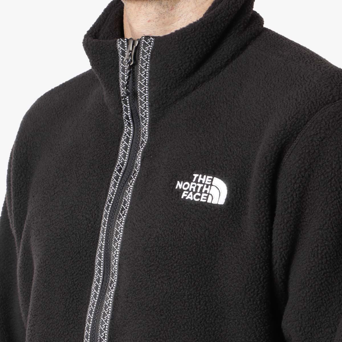 The North Face Fleeski Full Zip Jacket, TNF Black, Detail Shot 2