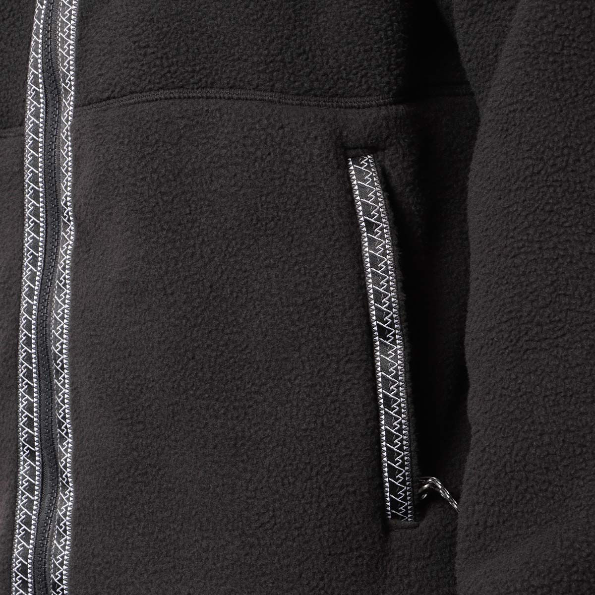 The North Face Fleeski Full Zip Jacket, TNF Black, Detail Shot 3