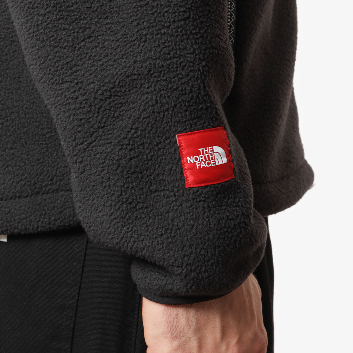 The North Face Fleeski Full Zip Jacket, TNF Black, Detail Shot 4