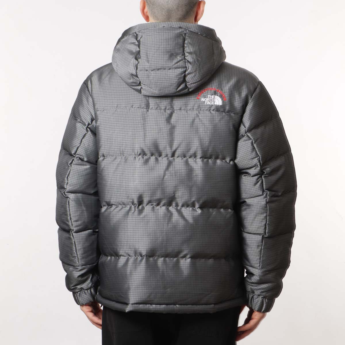 main The North Face Himalayan 30 Anniversary Parka, Moonstone Grey, Detail Shot 5