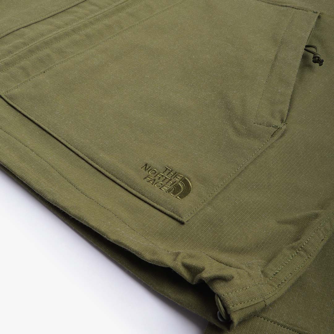 main The North Face M66 Tek Twill Top, Forest Olive, Detail Shot 7