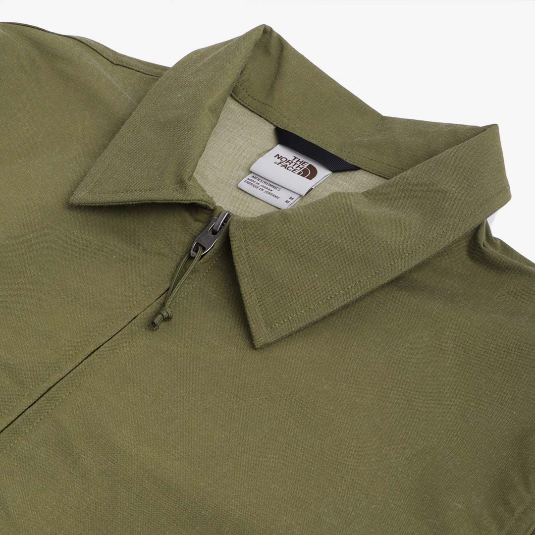 main The North Face M66 Tek Twill Top, Forest Olive, Detail Shot 8