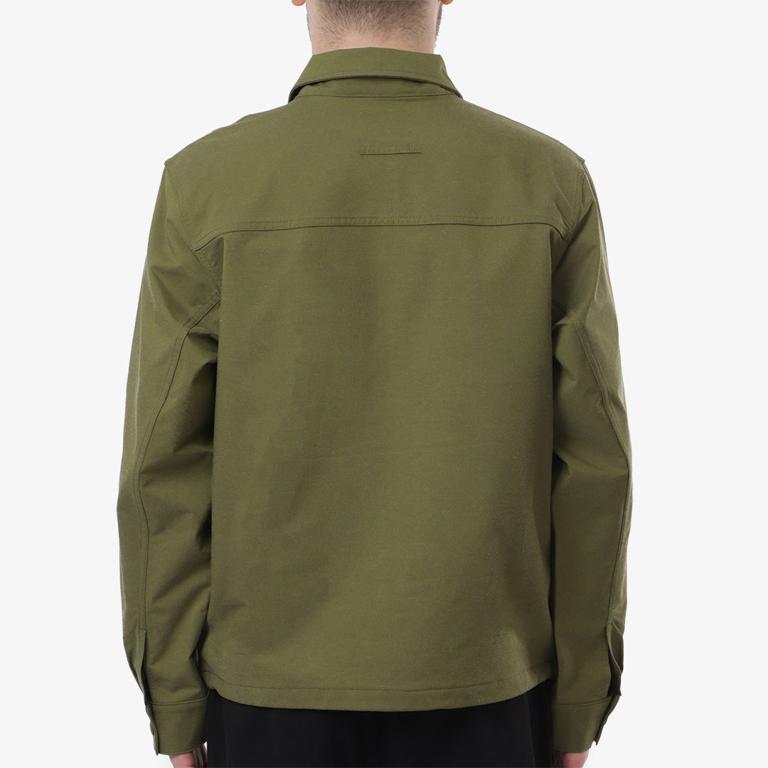 main The North Face M66 Tek Twill Top, Forest Olive, Detail Shot 3