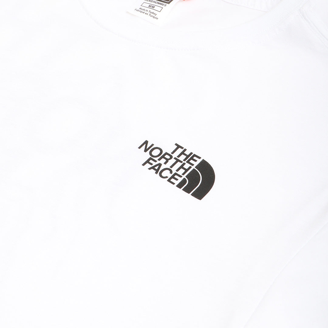 The North Face Mountain Outline T-Shirt - TNF White/TNF Black – Urban ...