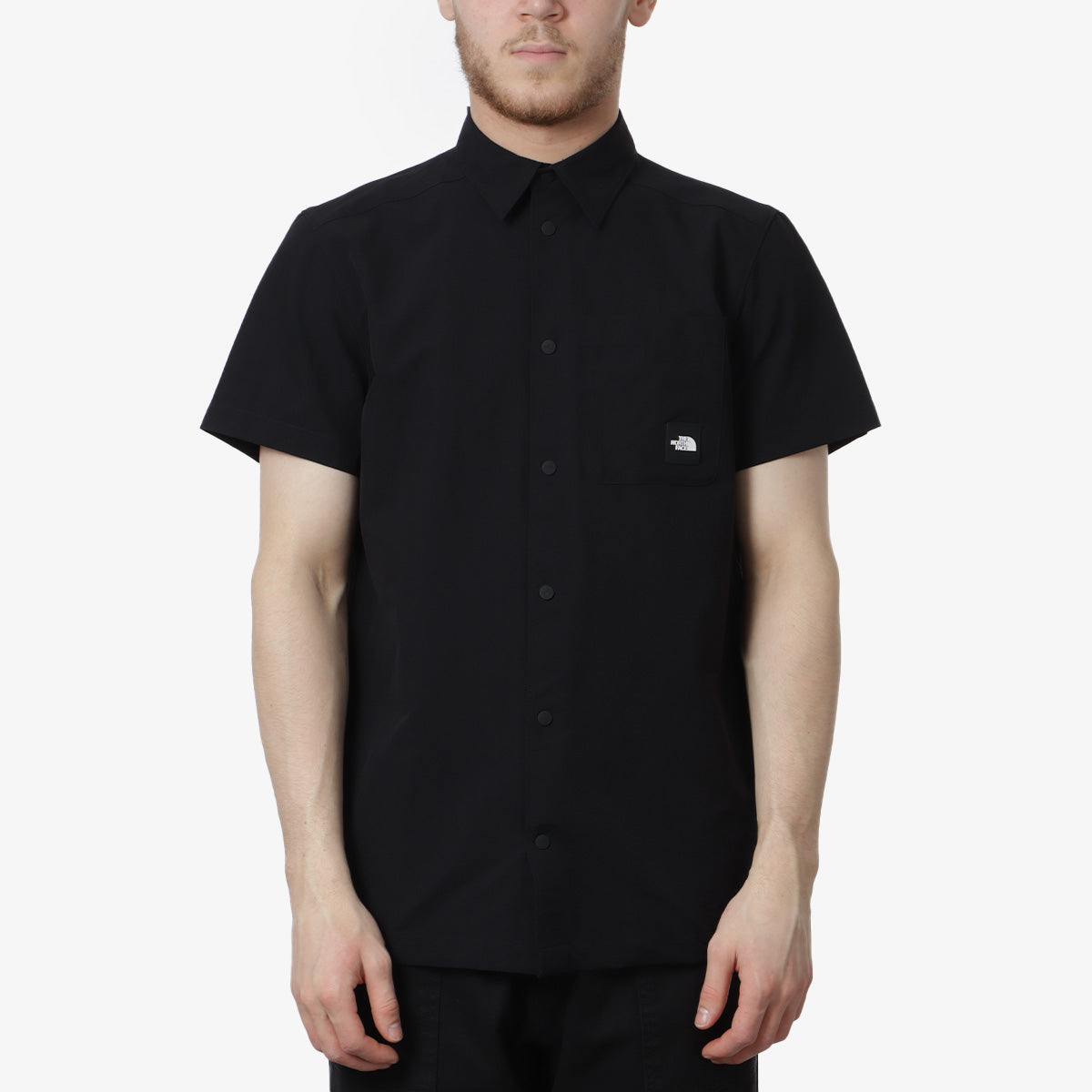 main The North Face Murray Button Shirt, TNF Black, Detail Shot 1