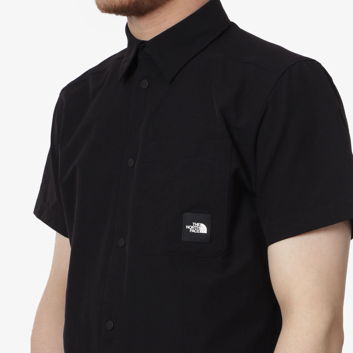 main The North Face Murray Button Shirt, TNF Black, Detail Shot 2