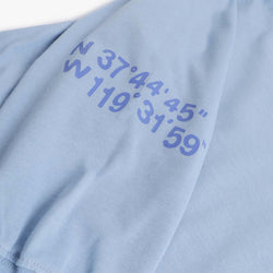 thumbnail The North Face NSE Graphic Long Sleeve T-Shirt, Steel Blue, Detail Shot 4