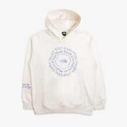 thumbnail The North Face NSE Graphic Pullover Hoodie, White Dune, Detail Shot 1