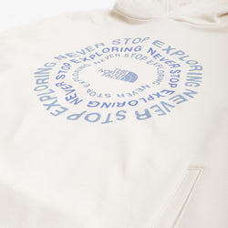 thumbnail The North Face NSE Graphic Pullover Hoodie, White Dune, Detail Shot 2