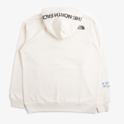 thumbnail The North Face NSE Graphic Pullover Hoodie, White Dune, Detail Shot 7