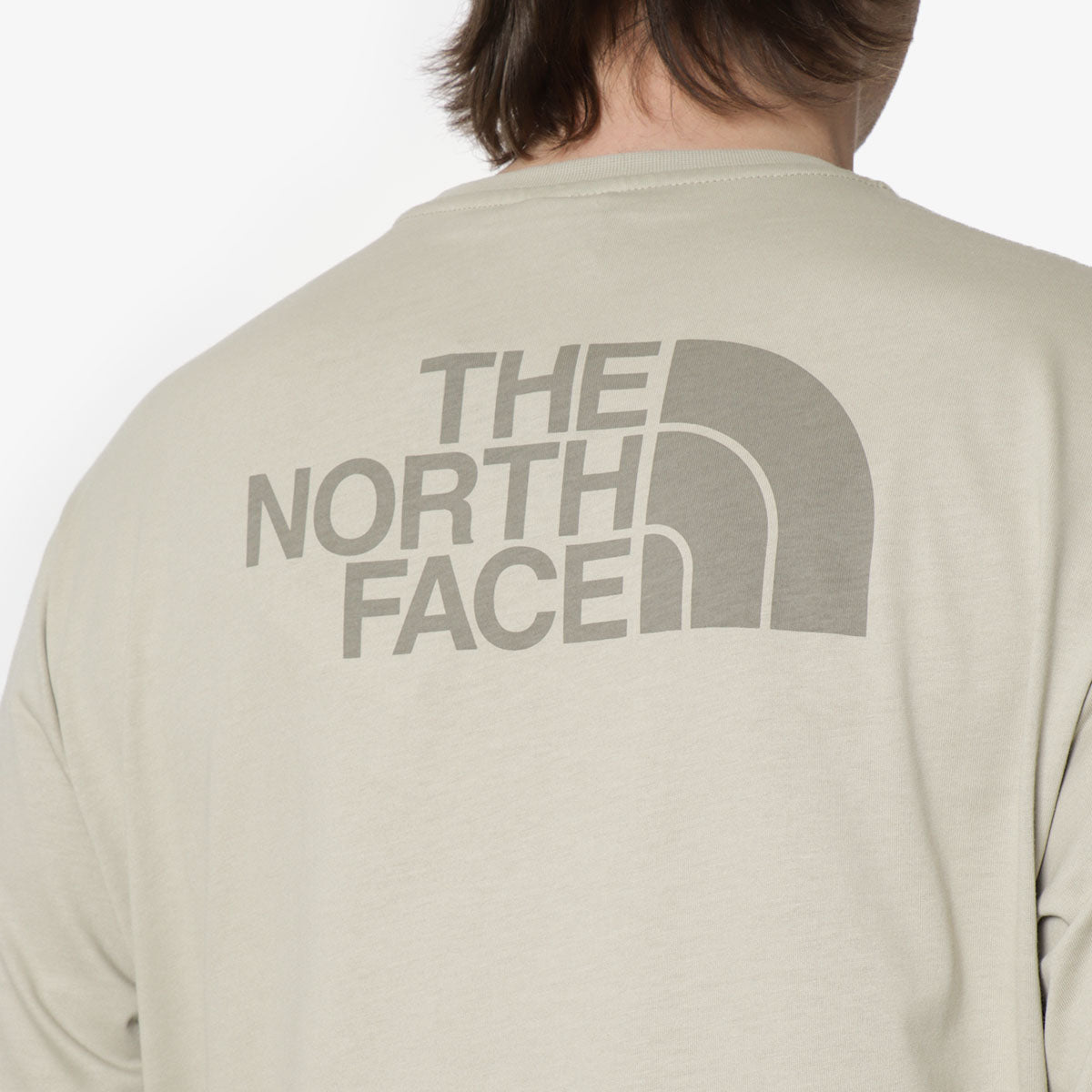 The North Face Natural Dye T-Shirt, Clay Grey Natural Dye, Detail Shot 4