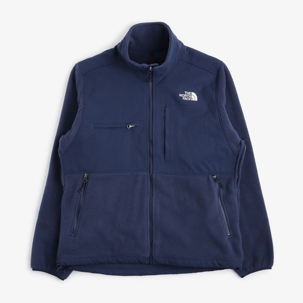 main The North Face Ripstop Denali Jacket, Summit Navy, Detail Shot 1