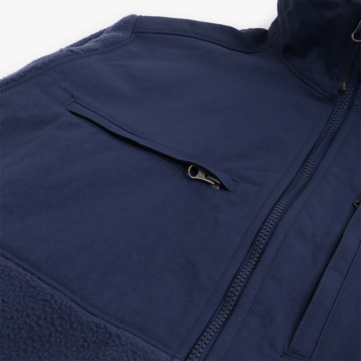 main The North Face Ripstop Denali Jacket, Summit Navy, Detail Shot 3