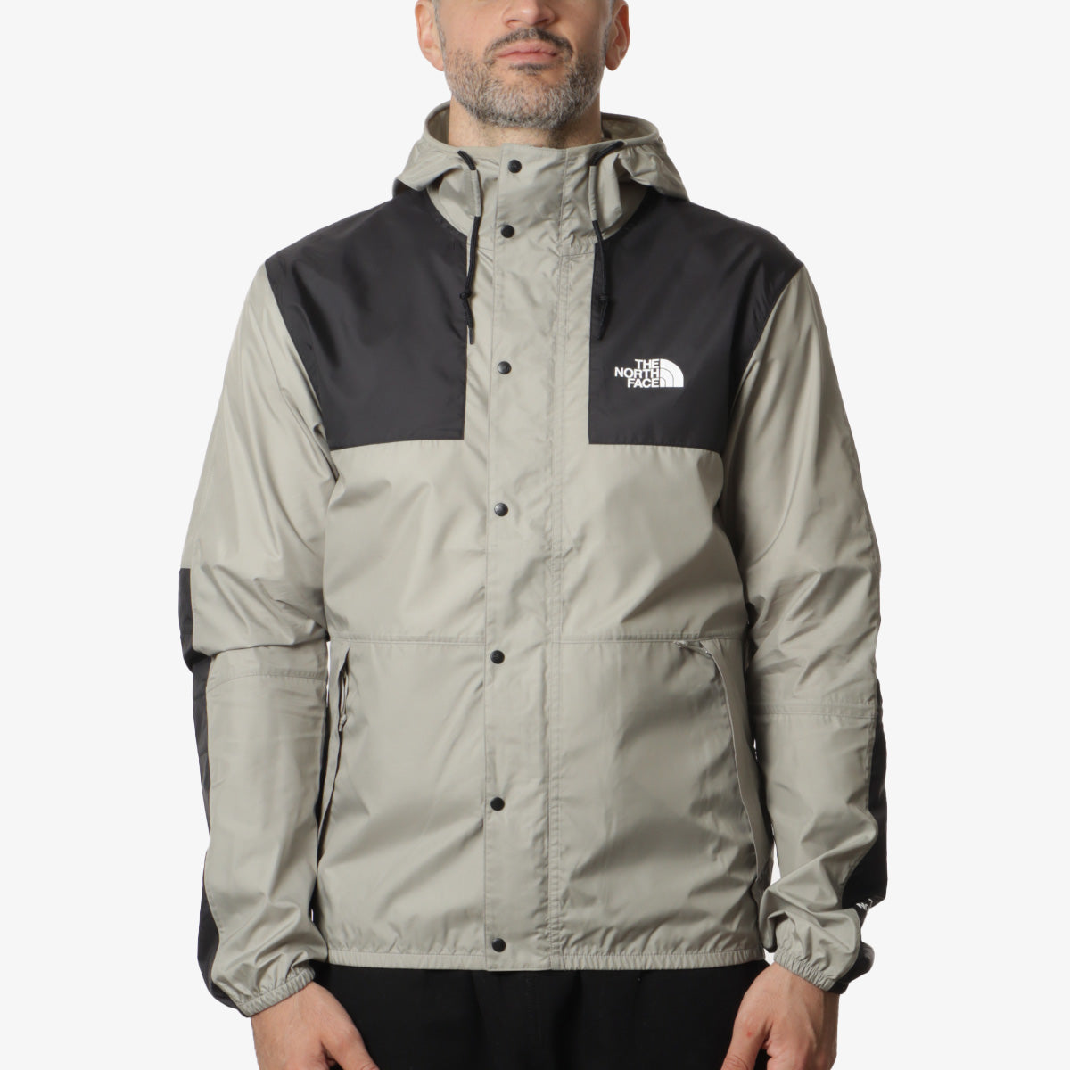 main The North Face Seasonal Mountain Jacket, Clay Grey, Detail Shot 1