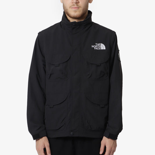 The North Face x Yinka Ilori Convertible Jacket, TNF Black, Detail Shot 1