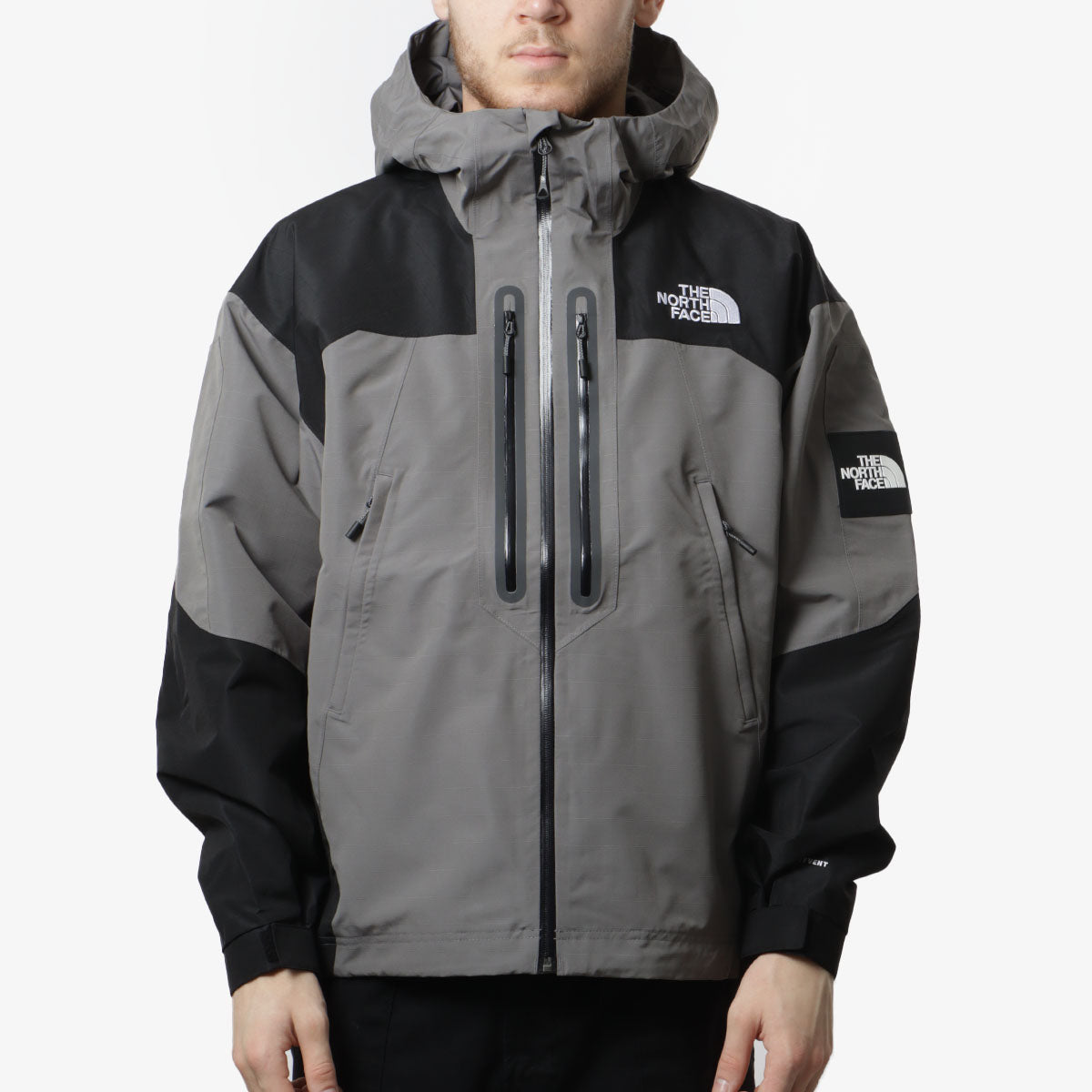 The North Face Transverse 2L Dryvent Jacket - Smoked Pearl/Black ...