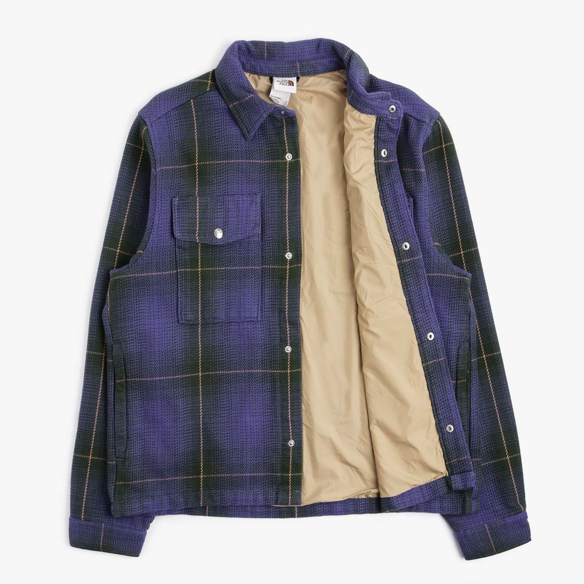 North face plaid on sale jacket