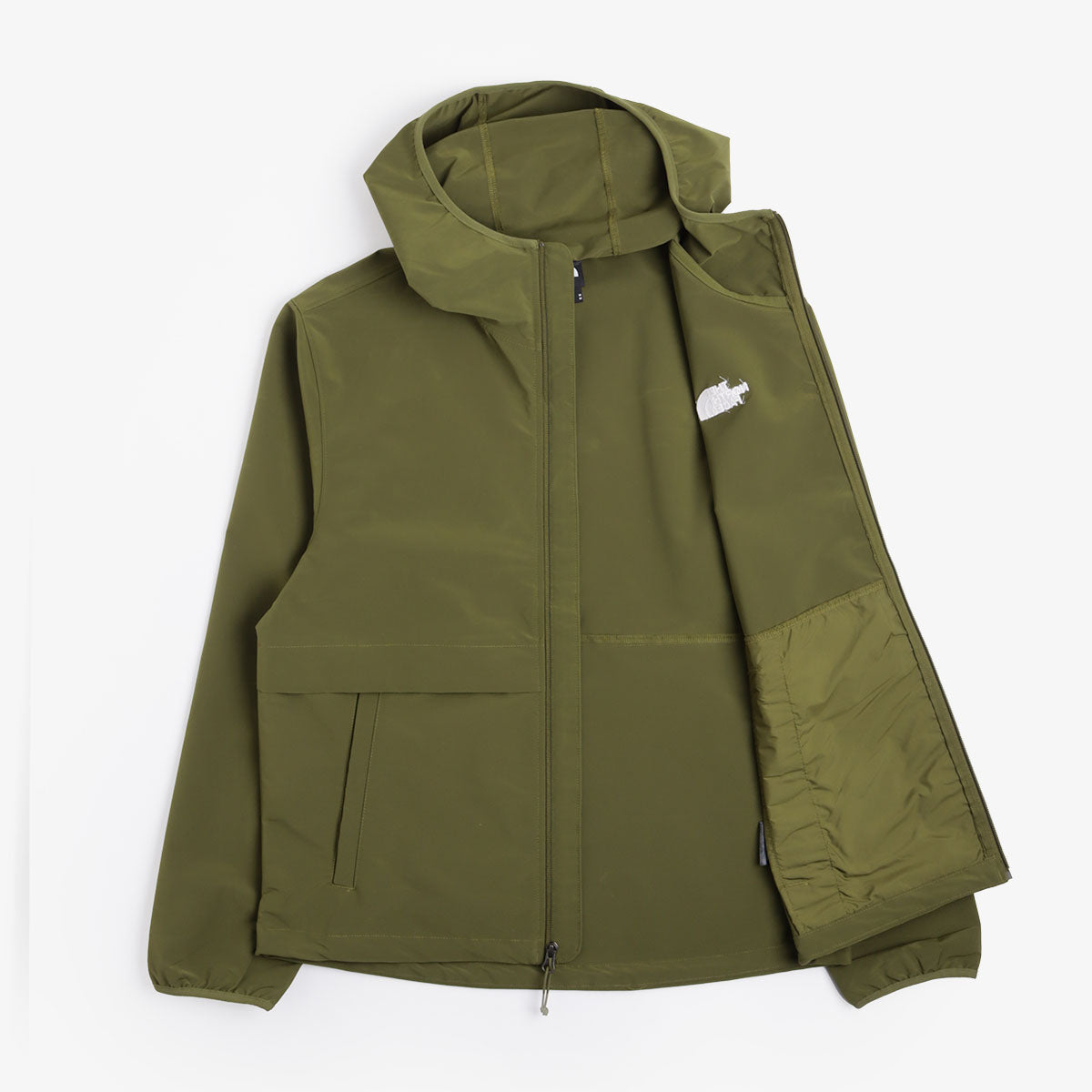 Olive green clearance north face parka