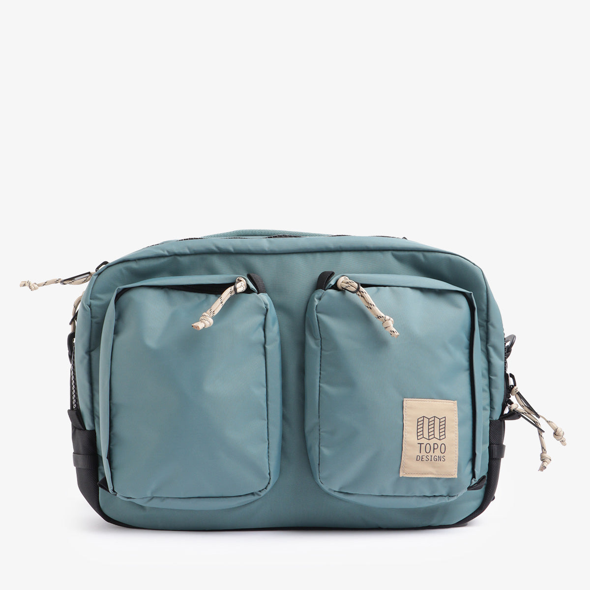 main Topo Designs Global Briefcase, Sea Pine, Detail Shot 1