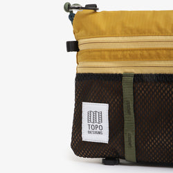 thumbnail Topo Designs Mountain Accessory Shoulder Bag, Mustard/Dark Khaki, Detail Shot 2