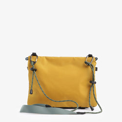 thumbnail Topo Designs Mountain Accessory Shoulder Bag, Mustard/Dark Khaki, Detail Shot 4