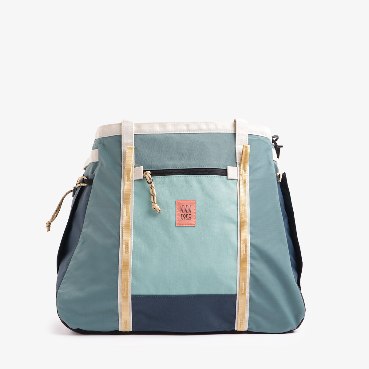 main Topo Designs Mountain Gear Bag, Geode Green/Sea Pine, Detail Shot 1