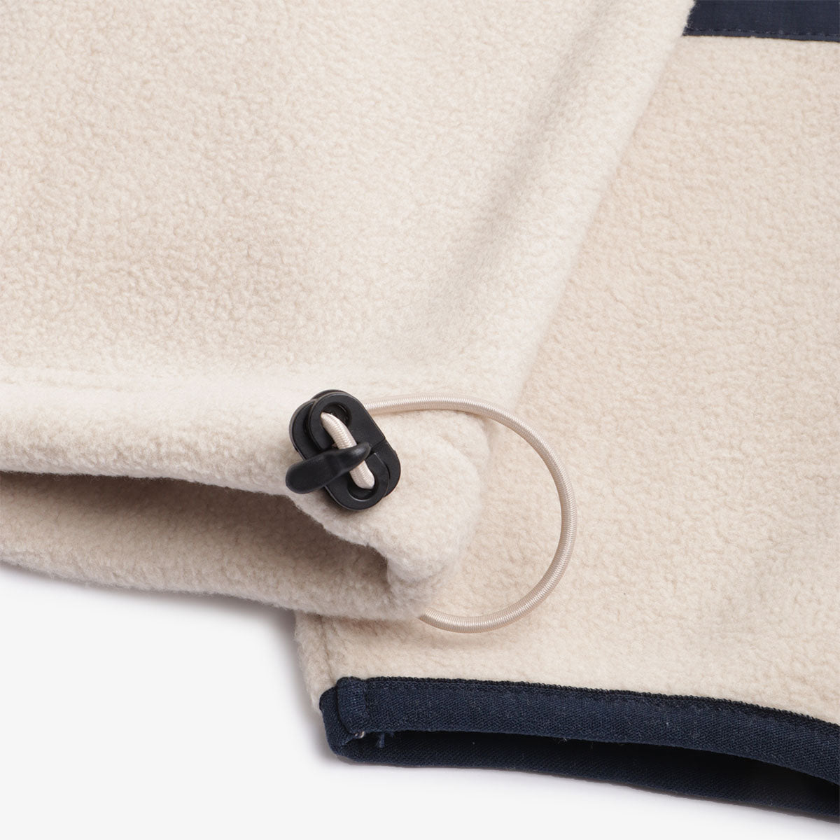 main Uniform Bridge Pullover Heavy Fleece, Cream, Detail Shot 4