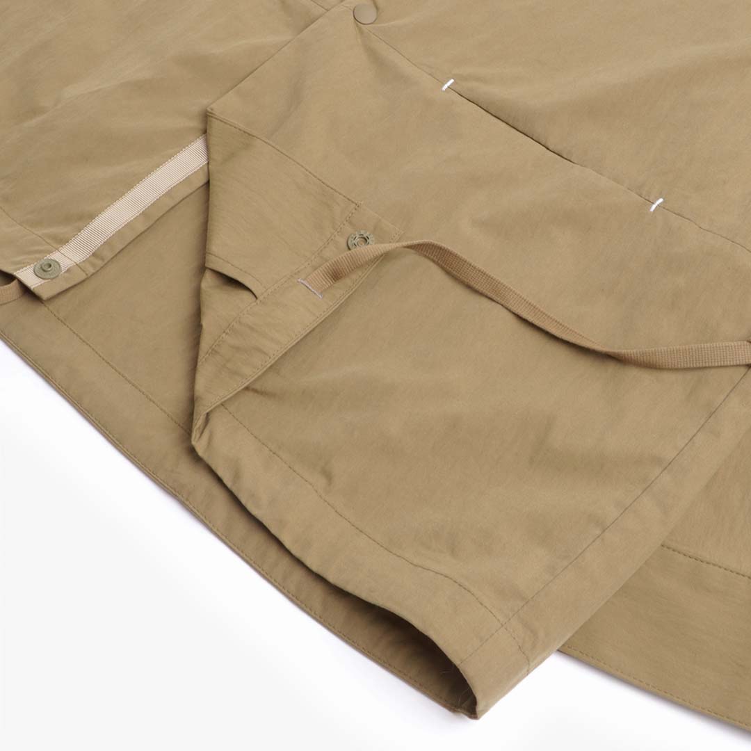 main Uniform Bridge Two Pocket Shirt, Khaki, Detail Shot 5