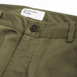 thumbnail Universal Works Aston Pant, Light Olive, Detail Shot 5